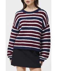 French Connection - Stripe Crewneck Sweater - Lyst