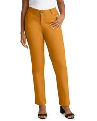 Jessica London - True Fit Stretch Denim Straight Leg Jean - Lyst