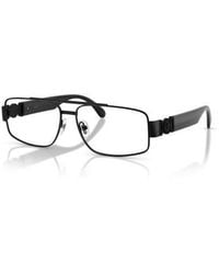 Versace - 58Mm Rectangle Optical Glasses - Lyst