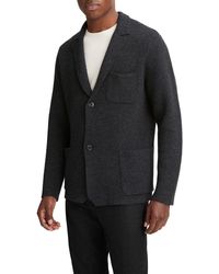Vince - Notched Collar Cardigan - Lyst