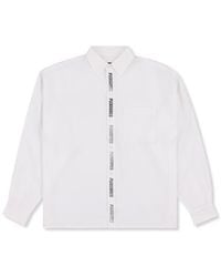 Pleasures - Impact Graphic Button-Up Shirt - Lyst