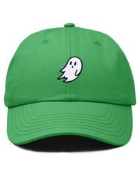 Alix - Ghost Embroidered Low Crown Cap - Lyst