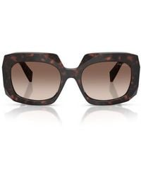 Prada - 55Mm Square Sunglasses - Lyst