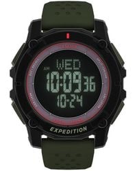 Timex - Expedition Ridge Solar Digital Silicone Strap Watch, 49Mm - Lyst