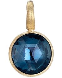 Marco Bicego - Jaipur 18k Gold Small London Blue Topaz Pendant - Lyst
