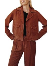 Bella Dahl - Crop Utility Jacket - Lyst