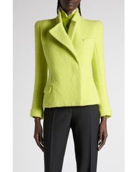 Tom Ford - Sequin Tweed Double Breasted Jacket - Lyst