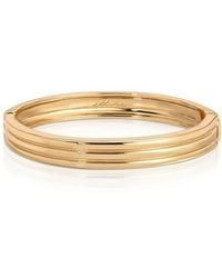 Ettika - Etched Hinged Bangle - Lyst