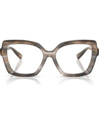 Dolce & Gabbana - 55Mm Butterfly Optical Glasses - Lyst