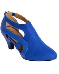 Comfortview - The Sage Suede Like Shootie Pump - Lyst