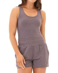 Threads For Thought - Mirabel Luxe Jersey Crop Tank - Lyst