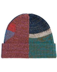 Waste Yarn Project - X Celia Pym Colorblock One Of A Kind Beanie - Lyst