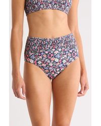 Hutch - Smocked High Waist Bikini Bottoms - Lyst