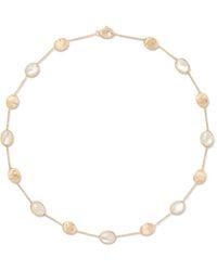 Marco Bicego - Siviglia 18k Yellow Mother-of-pearl Necklace At Nordstrom - Lyst