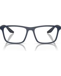 Prada Linea Rossa - 56Mm Pillow Optical Glasses - Lyst