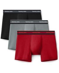 Tommy John - 3-Pack Comfort Micro 4-Inch Boxer Briefs - Lyst