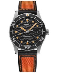 MIDO - Ocean Star 39 Automatic Webbing Strap Watch, 39Mm - Lyst
