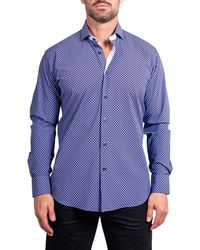 Maceoo - Einstein Stretch Ascension Contemporary Fit Button-Up Shirt - Lyst