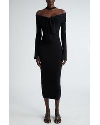 Jacquemus - La Robe Doble Long Sleeve Wool Sweater Dress - Lyst