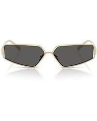 Tiffany & Co. - 60Mm Irregular Rectangular Sunglasses - Lyst