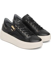 Nero Giardini - Platform Side Zip Sneaker - Lyst