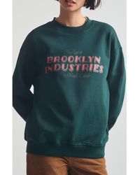 Brooklyn Industries - Relaxed Graphic Sweatshirt - Lyst