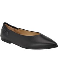 Calvin Klein - Saylory Pointed Toe Flat - Lyst