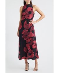 Sam Edelman - Floral Print Sleeveless Dress - Lyst