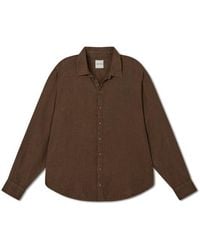 VIR VITA - Cecile Oversized Linen Shirt - Lyst