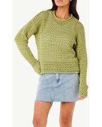 Rip Curl - Cala Nights Pointelle Sweater - Lyst