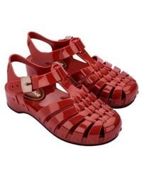 Melissa - X Scholl Possession Pescura Ankle Strap Platform Fisherman Sandal - Lyst