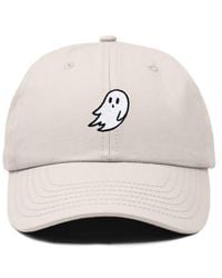 Alix - Ghost Embroidered Low Crown Cap - Lyst