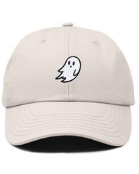 Alix - Ghost Embroidered Low Crown Cap - Lyst