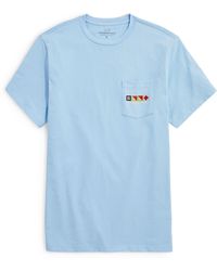 Vineyard Vines - First Mate Cotton Graphic Pocket T-shirt - Lyst