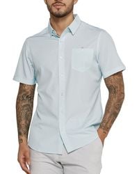 7 Diamonds - Leven Short Sleeve Button-up Shirt - Lyst
