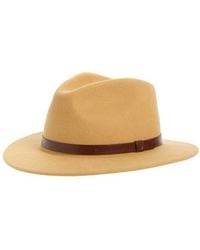 Brixton - Messer Wool Fedora - Lyst
