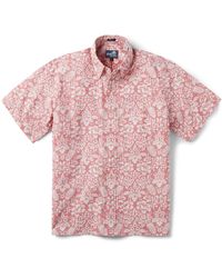 Reyn Spooner - Oahu Harvest Classic Fit Print Short Sleeve Button-down Shirt - Lyst