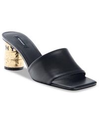 Givenchy - Logo Heel Sandal - Lyst