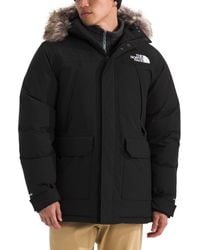 The North Face - Mcmurdo Waterproof 600 Fill Power Hooded Down Parka With Faux Fur Trim - Lyst