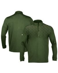 Levelwear - Minnesota Wild Nhl X Pga Scout Midlayer Quarter-Zip Pullover Top - Lyst