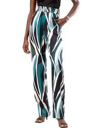 Diarrablu - Leer Pants - Lyst