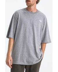 The North Face - Essential Oversize Cotton T-Shirt - Lyst