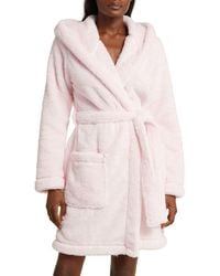 UGG - ugg(r) Aarti Faux Shearling Hooded Robe - Lyst