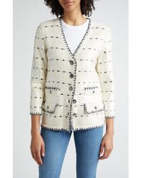 Veronica Beard - Ceriani Sequin Sweater Jacket - Lyst