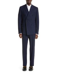 Valentino Garavani - Two-piece Double Breasted Wool Suit - Lyst