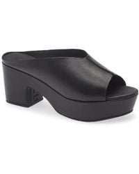 Chocolat Blu - Gito Platform Slide Sandal - Lyst