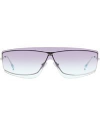 Isabel Marant - 99mm Gradient Oversize Shield Sunglasses - Lyst