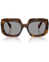 Prada - 55Mm Square Sunglasses - Lyst