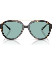 Tory Burch - Aviator Sunglasses - Lyst
