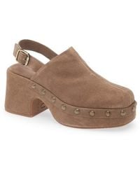 Chocolat Blu - Harley Slingback Platform Clog - Lyst